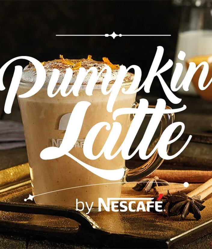 NESCAFÉ Pumpkin Latte Kaffee mit Kürbisgeschmack NESCAFÉ AT